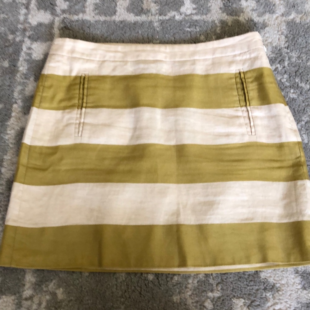 J Crew Nautical Skirt size 2